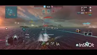 Warships blitz, Шимаказе - атака без засвета 