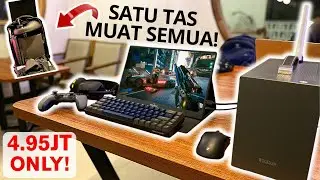 Gua rakit PC buat gaming di cafe | Mini ITX ft. PCCOOLER i100