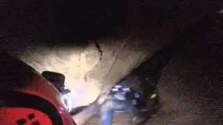 Gruta dos Ecos - entrada lama.