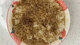 Warm & Sticky Sweet Rice with Red Dates, Raisins & Brown Sugar｜红枣葡萄干红糖糯米饭，软糯香甜，一口就暖了