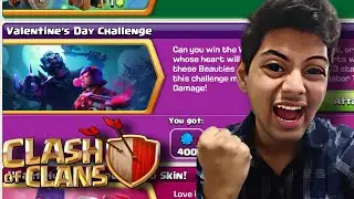 Valentine's day challenge trick in clash of clans