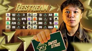 RESTREAM M7 SWISS STAGE!! LET'S GO!!  | topup di lumi9.id