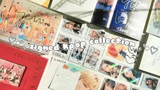 signed kpop collection ☆ september 2022 (albums, photocards, polaroids etc)