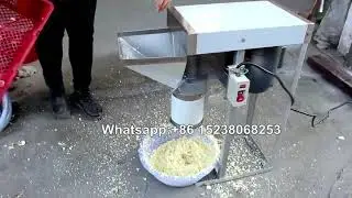 Stainless steel garlic paste grinder chopper chopping machine