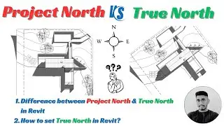 Project north and true north in Revit