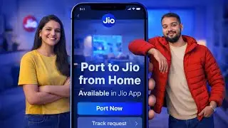 Airtel / Vi / BSNL Number Ghar Baithe 2 Minute Me Jio Me Port | Jio SIM Port in Your Home 