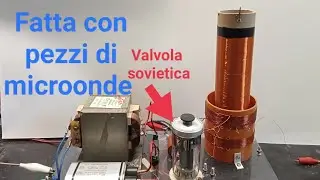 #67 -  Bobina di Tesla a Valvole con Pentodo ГУ-50