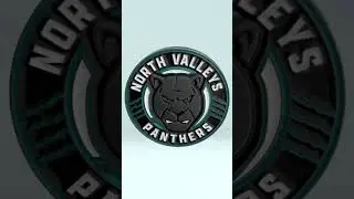 North Valleys Panthers Student Athlete Challenge Coin