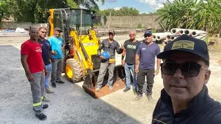 Teste Prático Mini Retroescavadeira JCB 1CX