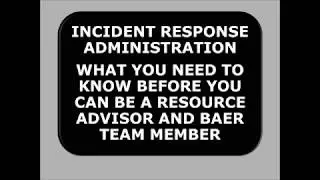 Incident Response Administration Hosted by Lisa Hanson