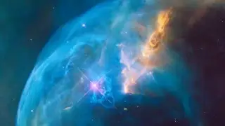 Zoom na Nebulosa da Bolha #Hubble