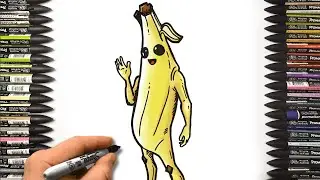 How to Draw Peely from Fortnite