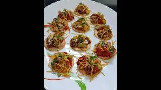 Potato Crackers Chat Recipe || Kitchen Kicks
