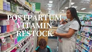 Restocking my Postpartum Vitamins 💊