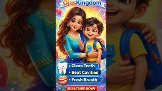 Brush Nahi Kiya? 😱 Mummy Ki Magic Class!&rdquo; #shortsfeed #kids #cartoon #animation #kidsstories #new