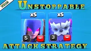 YEIT+WITCH UNSTOPPABLE ATTACK STRATEGY TH13/BEST ATTACK STRATEGY (Clash Of Clans )