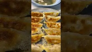 15-Minute Supermarket Breakfast: Pan-Fried Dumplings + Miso Soup