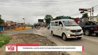 Traffic light failures cause vehicular chaos after torrential rain
