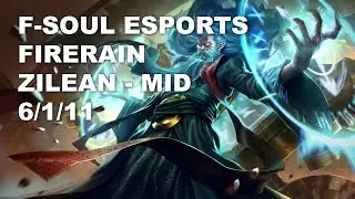 F-Soul Esports FireRain Mid Zilean vs Fizz - KR Grandmaster Patch 10.8