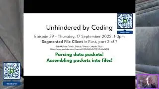 Parsing data packets! Episode 39, part 1, of Unhindered by Coding