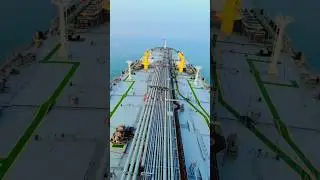 Oil tanker ship 🚢⚓ #anchor #sea #ocean #atlantic #shipping #gujarat