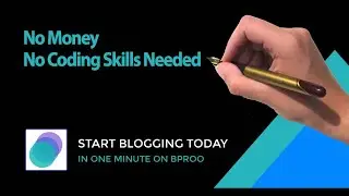 How To Start A Blog In One Minute Without Money