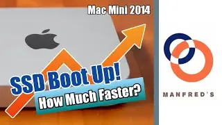 Mac mini 2014 SSD Boot Up Speed! [HDD vs SSD][How Much Faster?][Samsung 850 Pro EVO SSD]