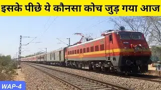 late running udaipur city khajuraho express 19666 going towards jaipur junction with wap4