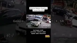 ⛔⛔REKAMAN SEBELUM TERJADINYA TSUNAMI PALU 2018