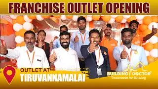 🎉 Grand Opening of Building Doctor Tiruvannamalai | Waterproofing & Building Repair Experts 🏢🛠️
