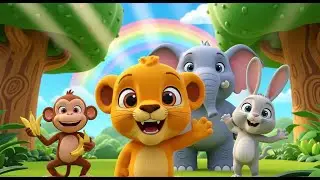 Pinda Lion&rsquo;s Jungle Adventure 🦁🌴 | Brave Lion Saves Friends | Kids 3D Cartoon Story