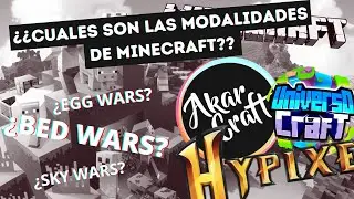 TODAS LAS MODALIDADES DE SERVIDORES DE MINECRAFT I Minecraft I VenomSpawn