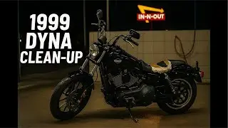 Project Bike Wash & Leak Check | 1999 Harley Dyna at the Car Wash
