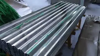 Galvanized Color Coated Corrugated Board#steel #roofing #steel_roof #galvanized #color_coated