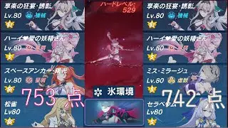 【崩壊3rd】超弦空間 紅蓮HL529 氷環境 ワタリガラス 3753/3742 解説付き