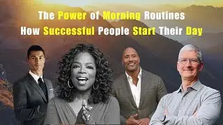 Morning Routines of Successful People (Cristiano Ronaldo, Oprah, & More!)