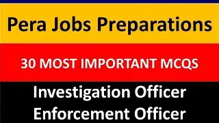Punjab Enforcement and Regulation Act 2024, PERA Act 2024, PERA Act Important MCQS,
