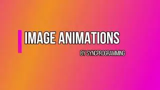Animating Image using HTML CSS and Javascript