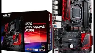 Asus 970 PRO GAMING AURA motherboard unboxing