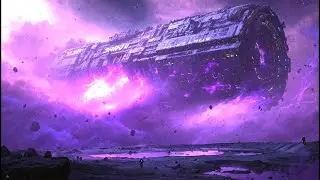 Monolith Soundscapes - Space Passengers - Rain Sounds Sci-Fi Cyberpunk space ambient music