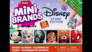 Mini Brands Disney Series 3 ✨ Advent Calendar
