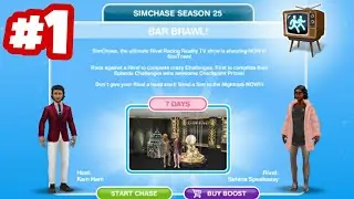 The Sims Freeplay - SimChase Season 25 (Bar Brawl) G&ouml;revi // Episode1