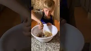 Easy Energy Balls! 3 Ingredients #shorts #healthyfood #kidscookingvideos