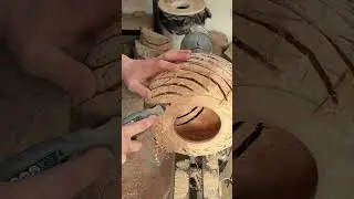 The INSANE Spiral!! #Woodturning