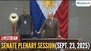 LIVE - Senate plenary session (Sept. 23, 2025) - Replay | GMA Regional TV