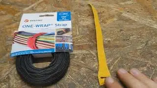Top tip for reusable cable securing Velcro One-Wrap