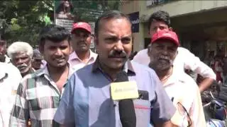 Heavy Crowds queue up at Banks & ATM center