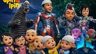 Keluarga Upin Ipin Melawan Monster Kaiju Black King Kampung Upin Ipin Terbakar Di Serang Monster