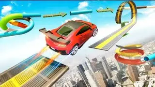 Car Stunt Game | best stunting game 2021 | Car Stunting in Sky &bull;&bull;