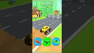 Shape shifting2 game level #1285  hyper casual game #shapeshifting  #gameplay #gaming #shortvideo...